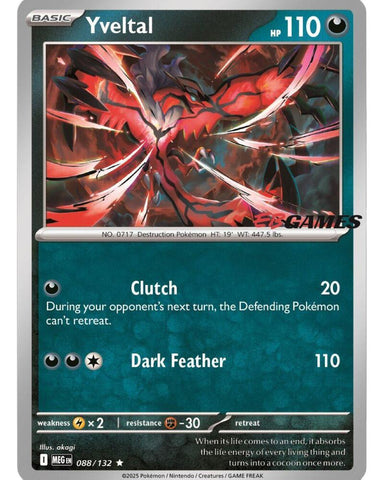 Yveltal (088/132) (EB Games) [Miscellaneous Cards]