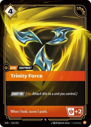 Trinity Force - (115/221) - Riftbound: Spiritforged