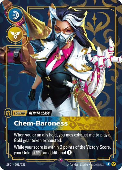 Renata Glasc - Chem-Baroness - (201/221) - Riftbound: Spiritforged
