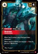 Draven - Vanquisher (Alternate Art) - (020a/221) - Riftbound: Spiritforged