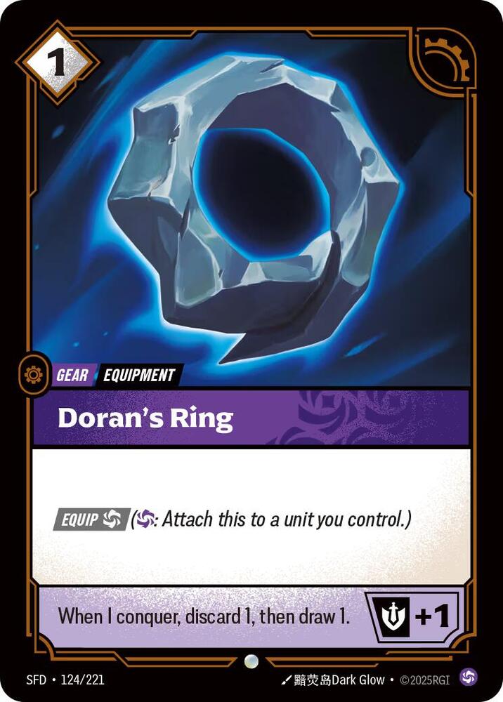 Doran's Ring - (124/221) - Riftbound: Spiritforged