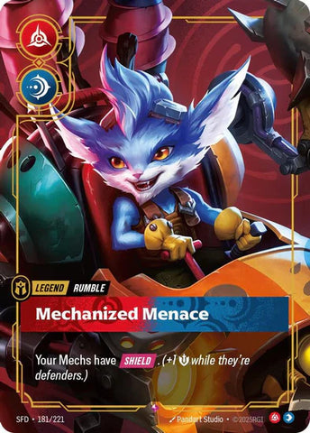 Rumble - Mechanized Menace - (181/221) - Riftbound: Spiritforged