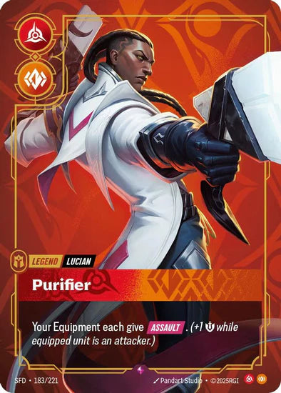 Lucian - Purifier - (183/221) - Riftbound: Spiritforged