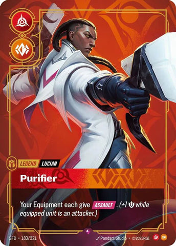 Lucian - Purifier - (183/221) - Riftbound: Spiritforged
