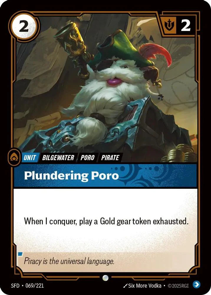 Plundering Poro - (069/221) - Riftbound: Spiritforged