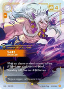 Sett - Brawler (Overnumbered) - (232/221) - Riftbound: Spiritforged
