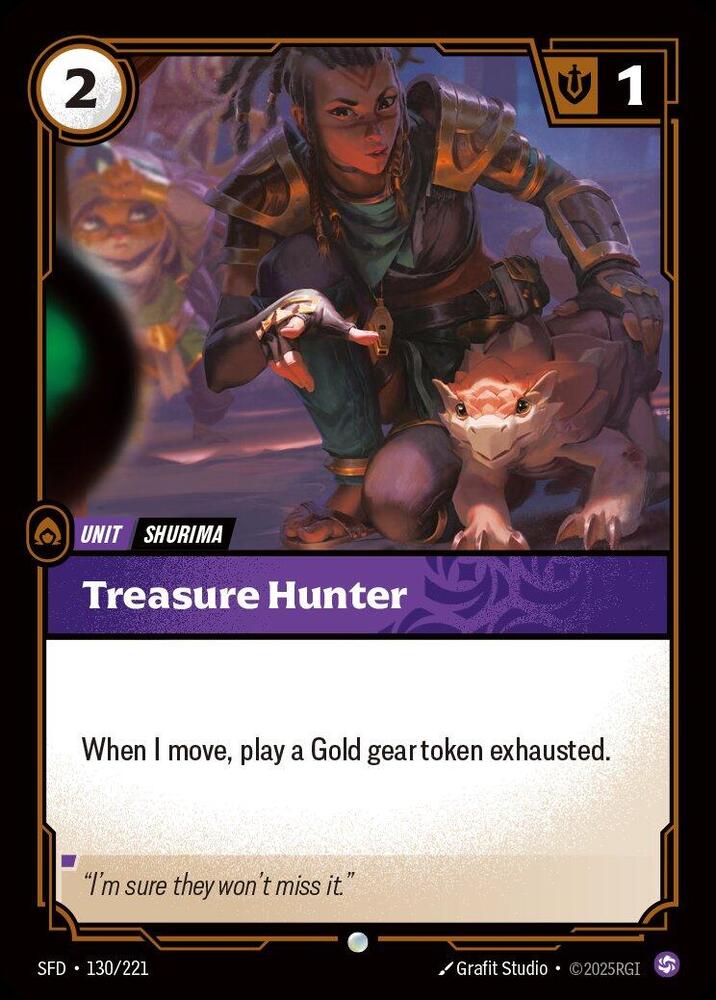 Treasure Hunter - (130/221) - Riftbound: Spiritforged