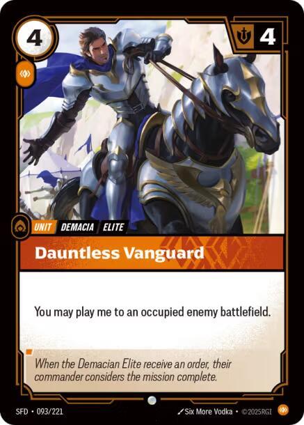 Dauntless Vanguard - (093/221) - Riftbound: Spiritforged