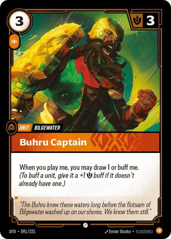 Buhru Captain - (091/221) - Riftbound: Spiritforged