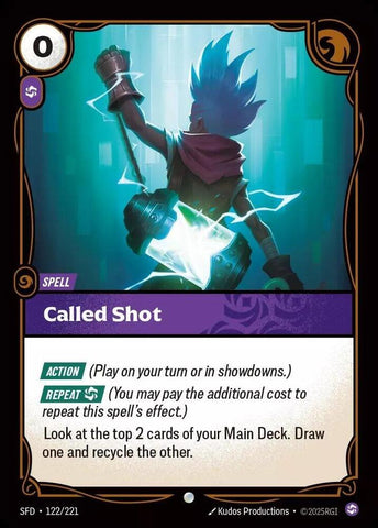 Called Shot - (122/221) - Riftbound: Spiritforged