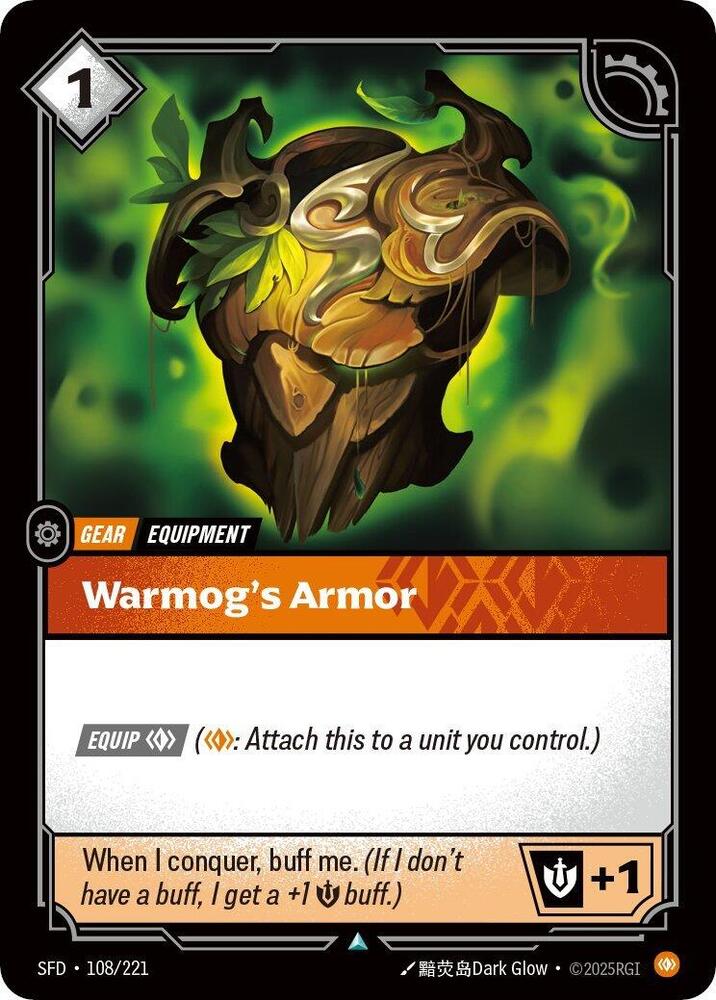 Warmog's Armor - (108/221) - Riftbound: Spiritforged