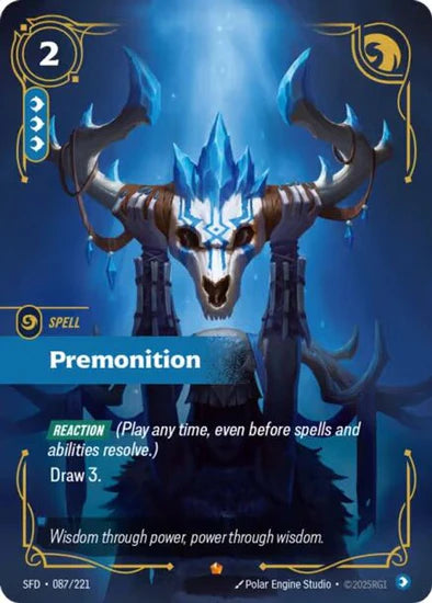 Premonition - (087/221) - Riftbound: Spiritforged
