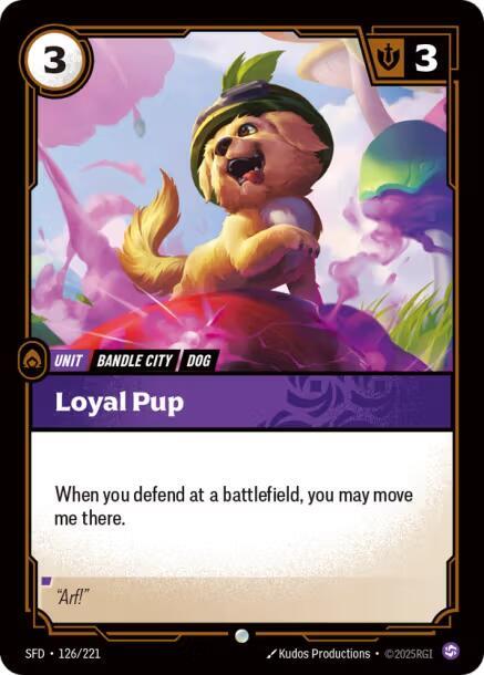 Loyal Pup - (126/221) - Riftbound: Spiritforged