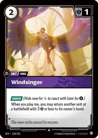Windsinger - (138/221) - Riftbound: Spiritforged