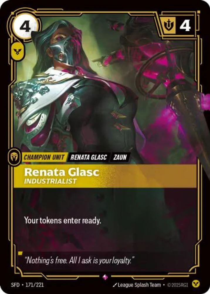 Renata Glasc - Industrialist - (171/221) - Riftbound: Spiritforged