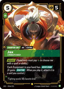 Jax - Unmatched (Alternate Art) - (054a/221) - Riftbound: Spiritforged