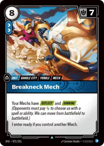 Breakneck Mech - (071/221) - Riftbound: Spiritforged