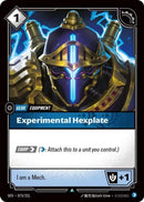 Experimental Hexplate - (073/221) - Riftbound: Spiritforged