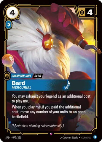 Bard - Mercurial - (079/221) - Riftbound: Spiritforged