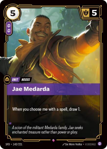 Jae Medarda - (142/221) - Riftbound: Spiritforged