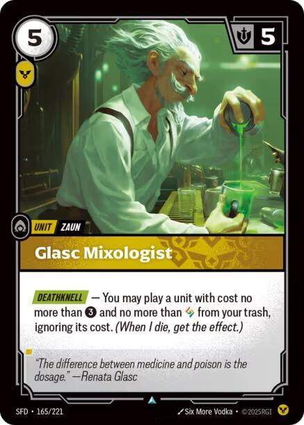 Glasc Mixologist - (165/221) - Riftbound: Spiritforged
