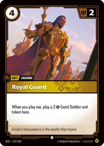Royal Guard - (157/221) - Riftbound: Spiritforged