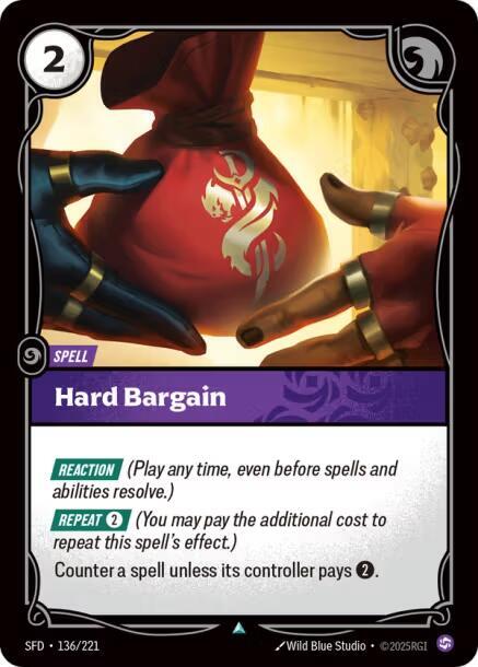 Hard Bargain - (136/221) - Riftbound: Spiritforged