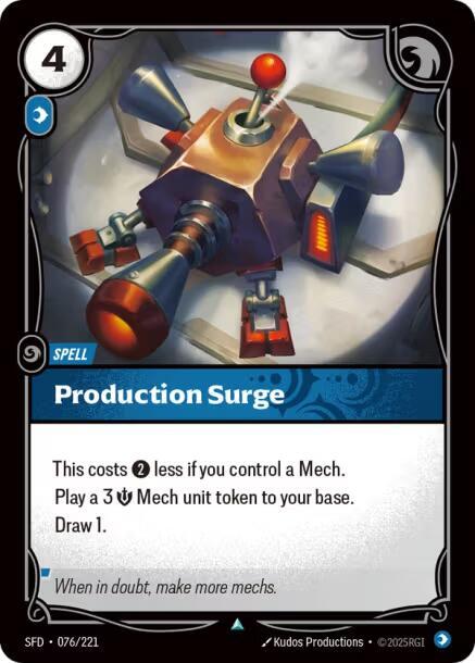 Production Surge - (076/221) - Riftbound: Spiritforged