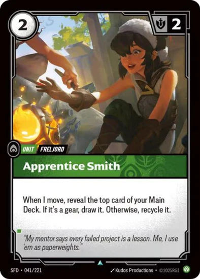 Apprentice Smith - (041/221) - Riftbound: Spiritforged