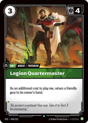 Legion Quartermaster - (044/221) - Riftbound: Spiritforged