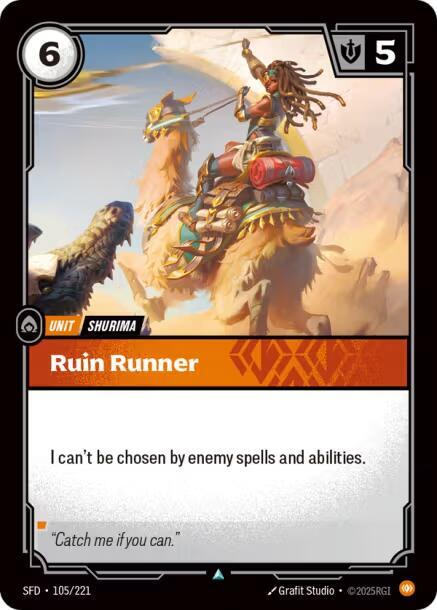 Ruin Runner - (105/221) - Riftbound: Spiritforged