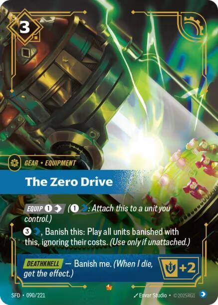The Zero Drive - (090/221) - Riftbound: Spiritforged
