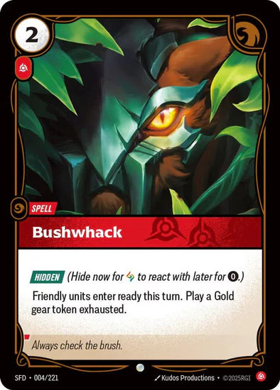 Bushwack - (004/221) - Riftbound: Spiritforged