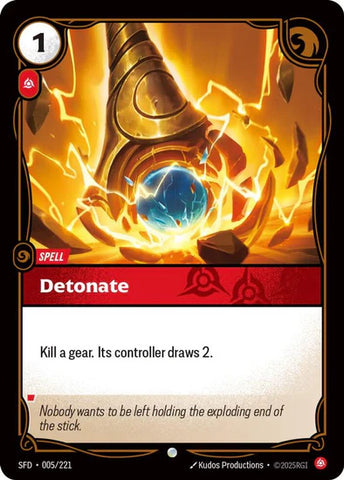 Detonate - (005/221) - Riftbound: Spiritforged