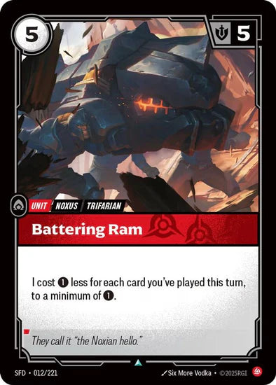 Battering Ram - (012/221) - Riftbound: Spiritforged