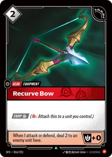 Recurve Bow - (016/221) - Riftbound: Spiritforged