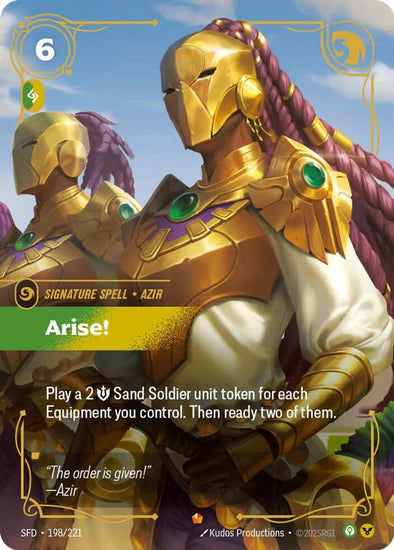 Arise! - (198/221) - Riftbound: Spiritforged