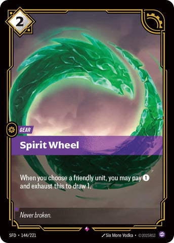 Spirit Wheel - (144/221) - Riftbound: Spiritforged