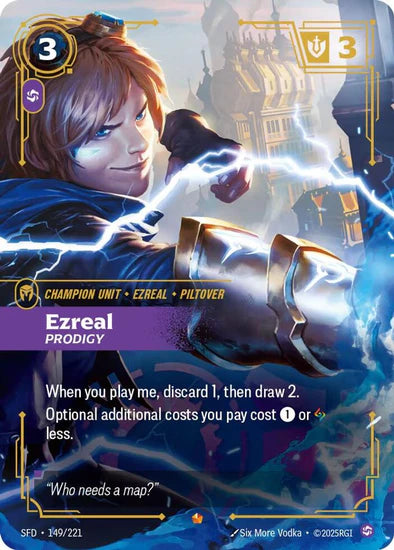Ezreal - Prodigy - (149/221) - Riftbound: Spiritforged