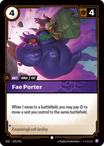 Fae Porter - (125/221) - Riftbound: Spiritforged