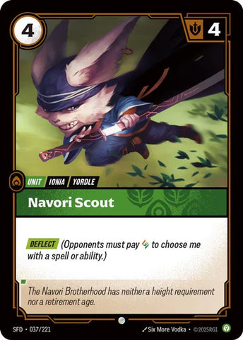 Navori Scout - (037/221) - Riftbound: Spiritforged