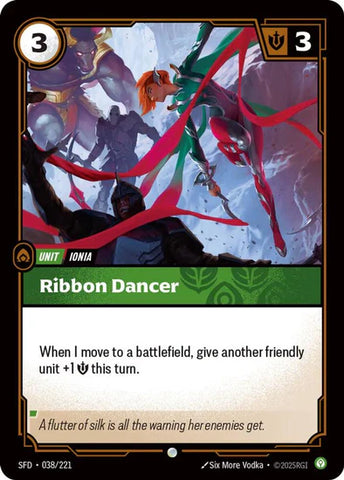 Ribbon Dancer - (038/221) - Riftbound: Spiritforged