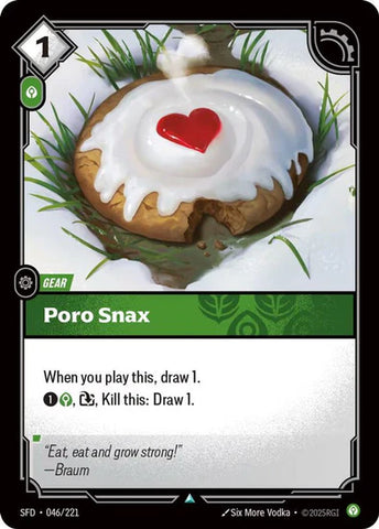 Poro Snax - (046/221) - Riftbound: Spiritforged