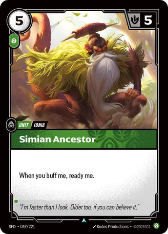 Simian Ancestor - (047/221) - Riftbound: Spiritforged
