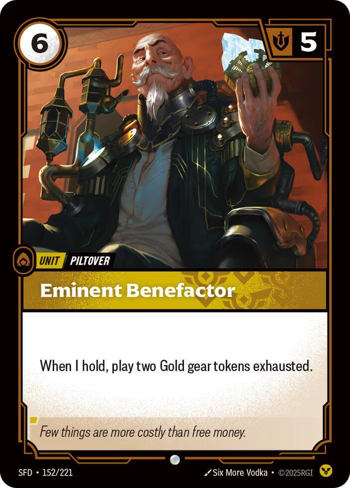 Eminent Benefactor - (152/221) - Riftbound: Spiritforged