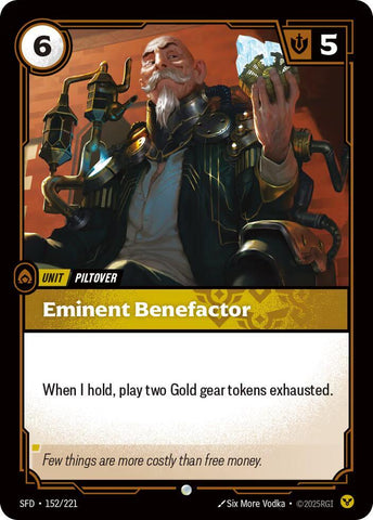 Eminent Benefactor - (152/221) - Riftbound: Spiritforged