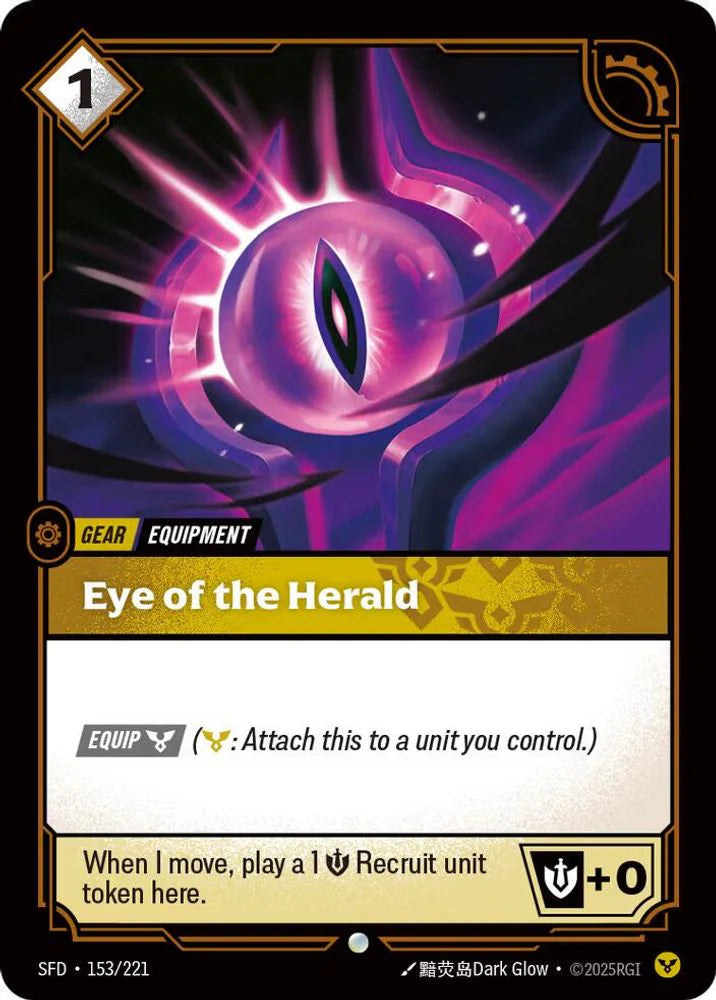 Eye of the Herald - (153/221) - Riftbound: Spiritforged