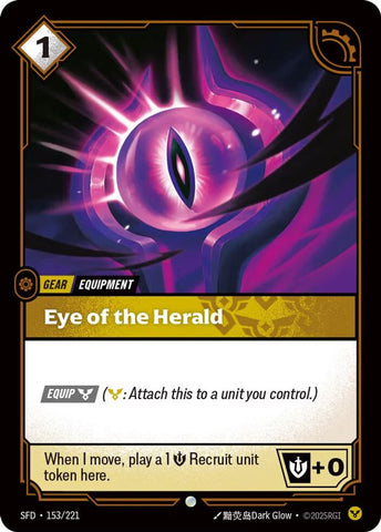 Eye of the Herald - (153/221) - Riftbound: Spiritforged