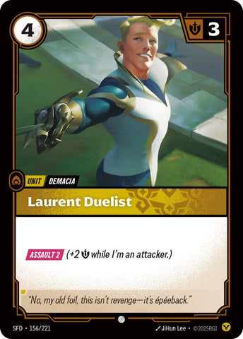 Laurent Duelist - (156/221) - Riftbound: Spiritforged