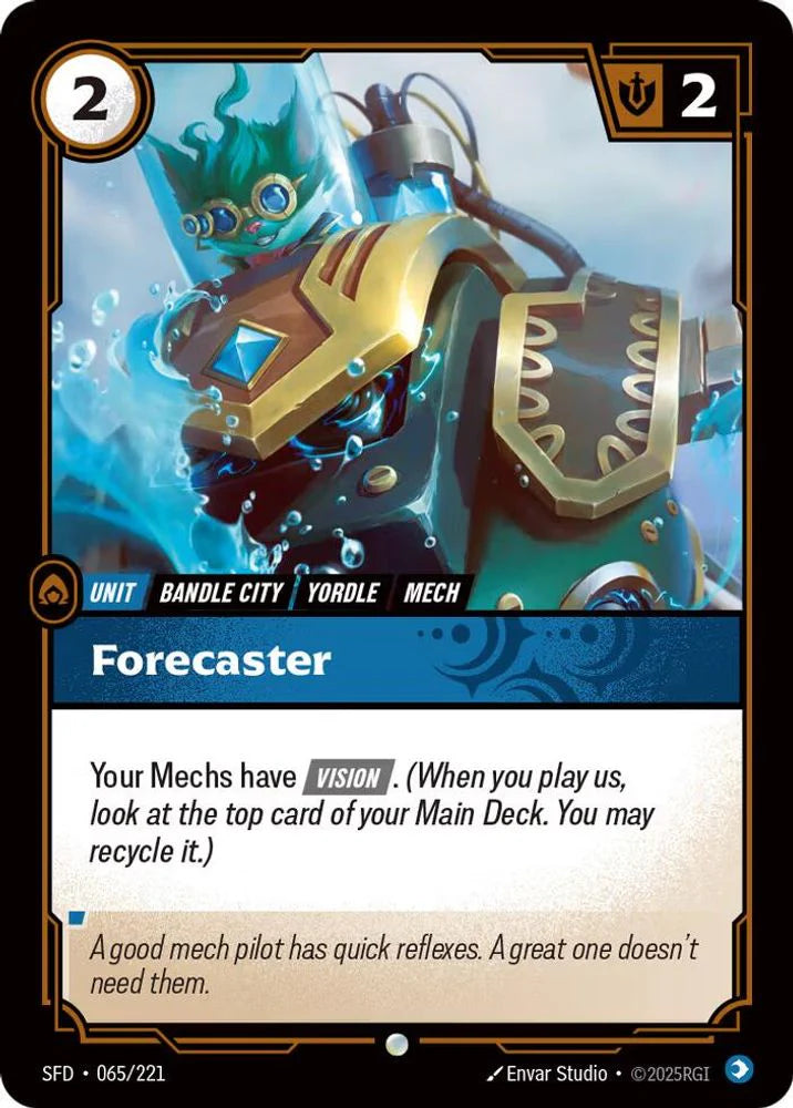 Forecaster - (065/221) - Riftbound: Spiritforged